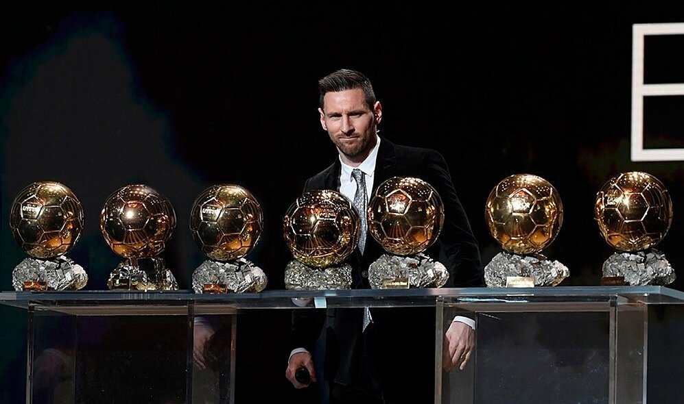 Messi đã có đến 7 lần giành quả bóng vàng Messi đã có đến 7 lần giành quả bóng vàng