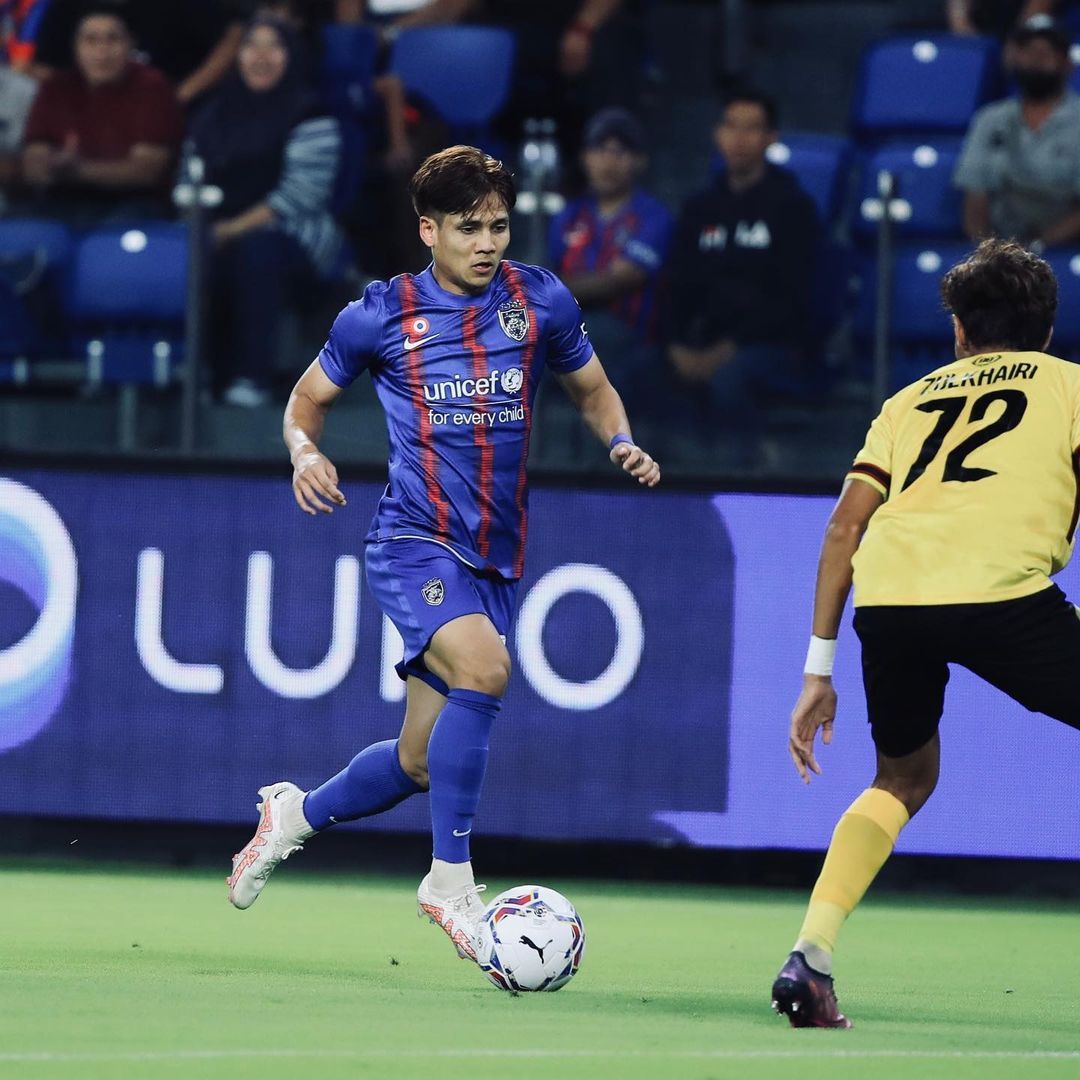 Rashid thuộc biên chế câu lạc bộ Johor Darul Ta’zim