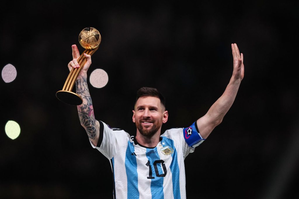 Messi sở hữu một tài năng thiên bẩm với trái bóng Messi sở hữu một tài năng thiên bẩm với trái bóng