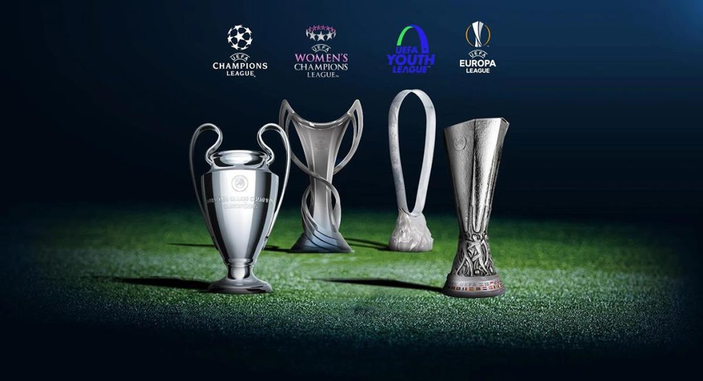 UEFA hiện đang quản lý 4 giải đấu lớn hàng đầu Châu Âu UEFA hiện đang quản lý 4 giải đấu lớn hàng đầu Châu Âu