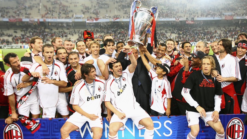 Câu lạc bộ AC Milan đã giành được những danh hiệu vĩ đại Câu lạc bộ AC Milan đã giành được những danh hiệu vĩ đại